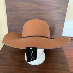 Rhinestone decor fedora hat